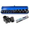 Bergen US PRO 10 pz 1/2 dr SHALLOW IMPACT SET METRICO MM B1396