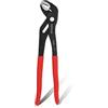 WISEUP Pinza a pappagallo, 250mm pinze regolabili, chiave a pappagallo per materiale CR-V, pinze pappagallo antiscivolo con fori di bloccaggio, pinza per bottoni automatici con Comoda Impugnatura