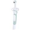 MAM Training Brush, Spazzolino denti bambini 5+ mesi con lunga impugnatura antiscivolo, Spazzolino setole morbide per i primi dentini, Neonato accessori utili con anello di sicurezza gola, Azzurro