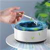 CNANRNANC Depuratore d'aria, posacenere multifunzionale, deodorante per ambienti ricaricabile, USB, senza fumo, posacenere per la casa, l'ufficio/auto Air Purifier Smokeless