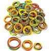 Yoosso 500 Pezzi Elastici Colorati, 25/38/50 Mm, Per Ufficio Scuola E Casa