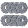 Alloytool 8 panni di ricambio per Roborock QV 35A/QV 35S/Saros 10R/Qrevo Pro/Q Revo/Qrevo Edge/Qrevo S/Qrevo Master/Qrevo Slim/Qrevo MaxV/Qrevo Curve robot aspirapolvere