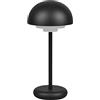 RL LIVE YOUR LIGHT Reality, Lampada tavolo, Elliot incl. 1 x LED,SMD,2,0 Watt,3000K,180 Lm. Finitura: Plastica, nero opaco Ø:13,5cm, A:30,0cm