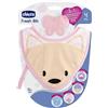 CHICCO (ARTSANA SpA) Chicco Fresh Bib Bavaglino Con Massaggiagengive Rosa 4m+