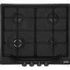 Franke Piano cottura a gas Country 600 FCH 604 3G TC C 106.0691.511 finitura black matt da 59 cm