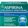 Aspirina Influenza E Naso Chiuso Antidolorifico Antinfiammatorio Decongestionante 20 Buste