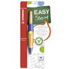 STABILO Matita a scatto Ergonomica EASYergo 1.4 in Blu/Arancione per Mancini - con 3 mine 1.4 mm gradazione HB