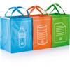 Shopper personalizzate in polipropilene per la differenziata Trash 41,6 x 29 x 29,2 cm personalizzate o neutre