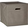 Zeller 14110 Contenitore, Non-Woven, Grigio, 32x32x32 cm