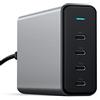 Satechi Caricatore 165W USB C 4-Port PD GaN - Per M2/ M1 MacBook Pro/Air, M2/ M1 iPad Pro/Air, iPhone 14 Pro Max/14 Pro/14/14 Plus.