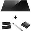 ELICA piano cottura a induzione con cappa filtrante NIKOLATESLA FIT 3Z 60 cm e KIT0180522 per uscita diretta posteriore - PRF0184526+KIT0180522