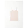 Tezenis Canotta In Cotone Con Spalline Sottili E Scollo Tondo Bambina Bambina Rosa