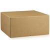 SCOTTON Scatola box per asporto linea Marmotta - 30x40x19,5 cm - avana - Scotton (unità vendita 2 pz.)