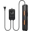 hygger Riscaldamento per Acquario, Riscaldatore per Acquario da 100W Temperatura Regolabile con LCD Esterni Regolatore Digitale di Temperatura per Serbatoio da 100-200L
