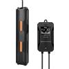 hygger Riscaldamento per Acquario, Riscaldatore per Acquario da 500W Temperatura Regolabile con LCD Esterni Regolatore Digitale di Temperatura per Serbatoio da 250-343L