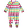 Sanetta 220773 - Pigiama intero con piedi, bambina, Multicolore (Mehrfarbig (3587)), 92