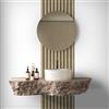 A.S. Création Carta da Parati - Pannelli di Legno in Beige, Marrone e Nero - Per Diverse Stanze - 2,50 m x 0,52 m