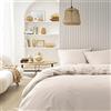 ESSIX ITC Set Copripiumino, Cotone, Crema, 140 x 200 cm