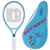 LUNNADE Racchetta da tennis per bambini Junior, 19/21/23/25 pollici, racchetta da tennis con custodia, adatta per principianti ragazzi e ragazze, età 3-12