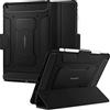 Spigen Cover Rugged Armor PRO Compatibile con iPad 10.2 2021 9 Generazione, 2020 8 Generazione, 2019 7 Generazione - Nero