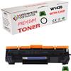 universo cartuccia® 142A W1420A ( con chip ) Cartuccia toner compatibile con HP stampante M110 M110W M139 M140 M140W, Non può essere utilizzato sulla stampante H P+(leggere bene le compatibilita')