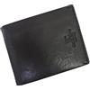 COVERI COLLECTION Mini Portafoglio Uomo in Vera Pelle completo con Portamonete Portadocumenti e Carte di Credito. Scatola Regalo Marchio Enrico Coveri ART. 760-44 Dimensioni 11 X 9 X 2 cm (MARRONE)