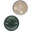 OPIROS Capsule Twist Off Con Flip Diametro mm.63 Con Bottone Centrale Di Controllo Clic Clac Per Barattoli In Vetro Coperchi Per Conserve Marmellate Passate Pomodoro Confetture (50)