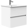 Baikal TRIX, Legno Melamina, Bianco, 60 cm