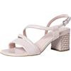MARCO TOZZI 2-2-28304-38, Sandali con Tacco Donna, Powder Brevetto, 38 EU