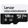 Lexar - Microsdxc High End. 128gb-black/white