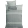 Kleine Wolke Biancheria da letto in raso, grigio Cosy, 1-155 x 220/1-80 x 80 cm