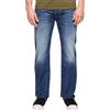 Diesel Larkee Jeans Straight, Blu (Denim 01), 33W / 32L Uomo