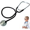 TRIXES Stetoscopio Giocattolo Rosso per Bambini – Giocattoli Educativi –  Gioca al Veterinario Dentista Dottore Infermiere – Gioco di Ruolo – Abito