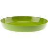 VERDENIA AKCESORIA OGRODOWE VERDENIA Aga - Sottovaso per piante ed erbe aromatiche, per interni, in plastica, leggero, stabile, rotondo, in molti colori, 11 cm, verde