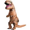 Rubie's Rubies Costume T-Rex Gonfiabile Jurassic World per Adulto, Taglia Unica, Jumpsuit Ufficiale Jurassic World con il suono per Halloween, Carnevale e Cumpleanni (820679)