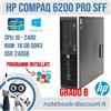 HP Compaq Pro 6200 SFF Intel Core i5-2400 Ram 16gb SSD 240gb W10P GRADO B