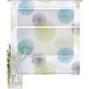 Home Fashion Tenda Magnetica Effetto bambù, 130 x 60 cm, Colore: Blu e Verde
