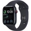 Apple Watch SE GPS + Cellular 44mm Cassa in Alluminio color Mezzanotte con Cinturino Sport Band Mezzanotte Regular - MNPY3TY/A
