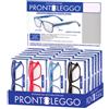 Industrie Ottiche Italiane OCCHIALE DA LETTURA PREMONTATO PRONTOLEGGO OCCH JEANS BLU +1