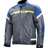 LS2 GIACCA RIVA MAN JACKET BLUE DARK GREY H-V YELLOW | LS2