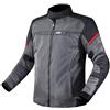 LS2 GIACCA RIVA MAN JACKET BLACK DARK GREY RED | LS2