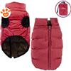 Ferribiella Dog Cappottini Nuvola - Rosso, 24 cm