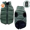 Ferribiella Dog Cappottini Nuvola - Verde, 60 cm