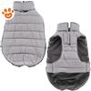 Ferribiella Dog Cappottini Caldoso - Grigio, 80 cm