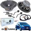 Focal Evotuning - no hertz Kit 4 Casse Altoparlanti FOCAL ASE 165 Anteriori Audio per Fiat Grande Punto