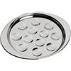 ILSA Piatto Lumache da 12 Posti cm 22x19 Inox 18/10