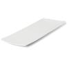 Le Coq Porcelaine LE COQ Cassiopea Vassoio rettangolare stretto color avorio 41x14,5 cm - Confezione 4 pezzi