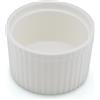 Le Coq Porcelaine LE COQ Efeso Stampo soufflè festonato color avorio D. 6 cm H. 5 cm - Confezione 12 pezzi