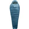 deuter Orbit +5° SL, Sacco a Pelo in Fibra Sintetica Women´s, Atlantic-Sage, Slim Line