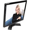 dsheng Monitor TV per Laptop, Interfaccia Multimediale HD Supporto Regolabile Ingresso VGA AV BNC USB DC Monitor LCD da 19 Pollici per Sorveglianza (Spina UE)